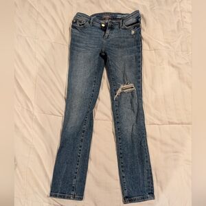 $4 If Bundled. Distressed Blue Girl's Jeans